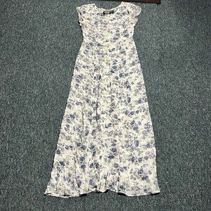 Reformation white floral dress button down size small S real real